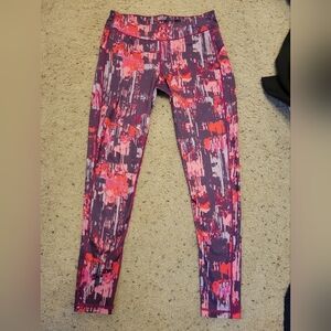 Reebok Pink and Purple Leggings